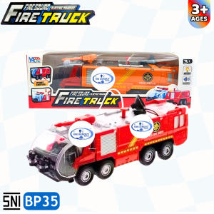 OG Mainan Pemadam Fire Squad Fire Truck Semprot Air BP35