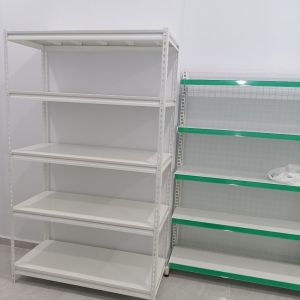 Kệ sắt V lỗ 5 tầng mẫu mới lắp đặt không cần ốc vít Cao 2m x dài 1m2 x rộng 40cm Kệ Vinatech kệ gài