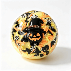 DJRGS Slow Rebound Squishy Ball Slow Rising Handmade Squeeze Toy Fun Squeeze Cute Fidget Toy Halloween Party