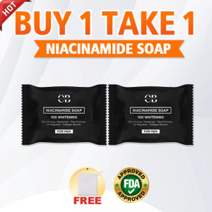 『Buy 1 Take 2』CB NIACINAMIDE SOAP FOR MEN 10X WHITENING SOAP FOR ALL SKIN TYPES Oil Control