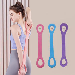 🚚จัดส่งจากกรุงเทพ🚚ของแท้ 100%✅อุปกรณ์โยคะ อุปกรณ์กีฬา เชือกยางยืดซิลิโคนหนา สีชมพู สีม่วง สีฟ้า