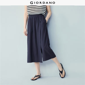 Giordano Beau Monde Women Women Elastic Waist Casual Pants Free Shipping 13426411