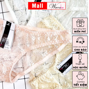 Quần lót ren Wannabe QL32B lưng vừa ôm sát cơ thể bật lên vẻ quyến rũ gợi cảm