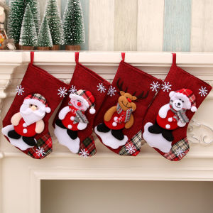 Big Christmas socks Gift bag Cute socks Merry Christmas Christmas themed party decorations on the Christmas tree hanging decorations santa claus decoration belen for christmas christmas decorations for home 2026 2027