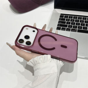 Luxury Acrylic Clear Plastic Ultra Thin For Magsafe Case for iPhone 18 17 16 Pro Max High Clear Transparent Camera Protect Cover