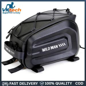Premium Waterproof Bicycle Trunk Bag 4L Large Capacity Rear Rack Bag for Cycling Enthusiasts