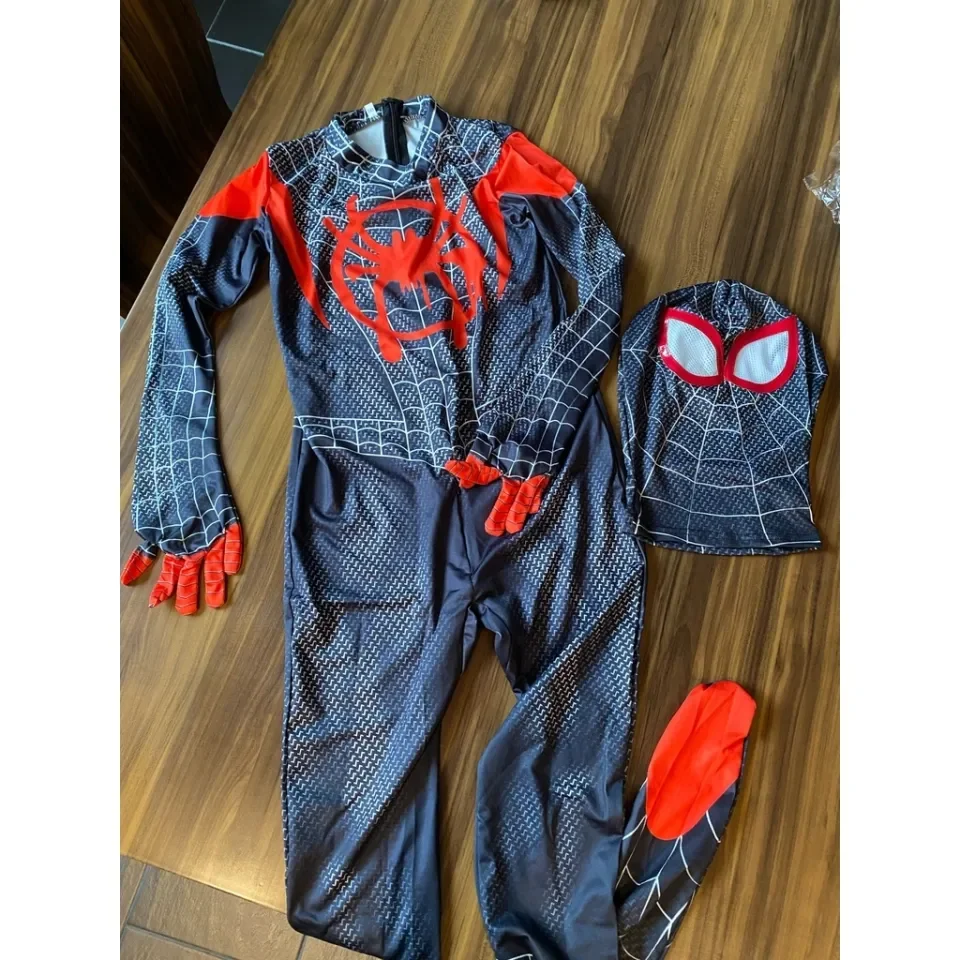 Spiderman Miles Morales Costume Superhero Spider-man Jacket For Children  Boys Adult Men | Lazada