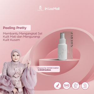 Sheriz Beauty - Peeling Pretty & Sweat Reducer Paket Combo Pemutih Ketiak | Memutihkan Ketiak | Menghilangkan Bau Ketiak | Melembabkan Ketiak |
