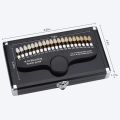 Dental Shade Guide Professional 3D R-20 Tooth Whitening Shade Chart with 20 Colors Teeth Shade Guide with Mirror. 