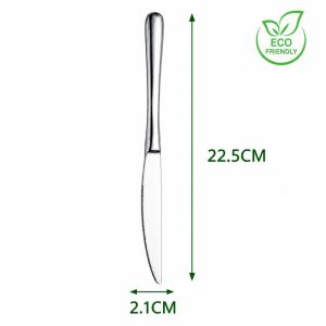 High Quality Stainless Steel Knife Super Sharp Silver Kitchen Cutting Tool