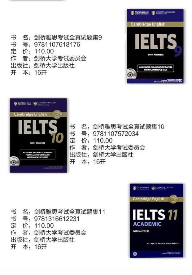 Cambridge IELTS Academic with Answer and Audio 4-18 Ielts Book 4