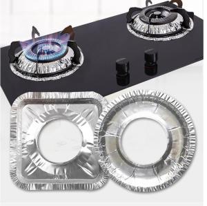 10 Tấm Lót Bếp Lò Chống Dầu Nhà Bếp Tấm Lót Giấy Bạc Nhôm Chịu Nhiệt Tấm Lót Bếp Ga Phụ Kiện Nhà Bếp Nấu Ăn