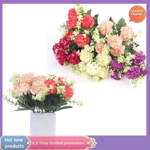 Graceful 1 Bó Hoa 5 Đầu Tú Cầu Hoa Lụa Hoa Nhân Tạo Giữ Hoa Trang Trí Nội Thất