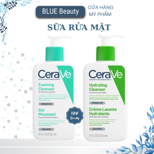 Sữa Rửa Mặt CeraVe Cho Da Thường _ Da Nhay Cảm 236ml Hydrating Cleanser (BẢN PHÁP)