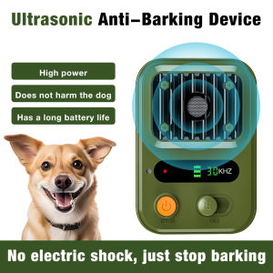 3 Modes Anti Barking Device Rechargeable Bark Deterrent for Indoor/Outdoor Dogs