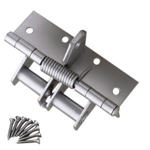 304 Stainless Steel Door Closer Automatic Rebound Closure Spring Hinges For Cosmetics Boxes Cabinets