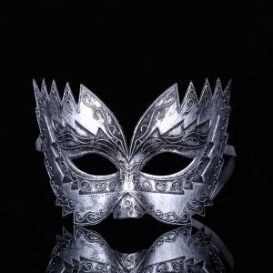 MMLUCK Cá tính Đơn giản Thần Hy Lạp cổ đại nạ vũ công Phantom Đạo cụ trang phục lễ hội Đạo cụ chụp ảnh nạ Halloween Đồ dùng tiệc vũ hội Đạo cụ hóa trang Tiệc nạ nửa