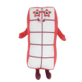 LYZRC Numberblocks Plush digital doll building block toys children's math enlightenment animation doll. 