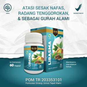 Libasma Batuk Pilek Asma Gurah Alami Flek Paru Ispa