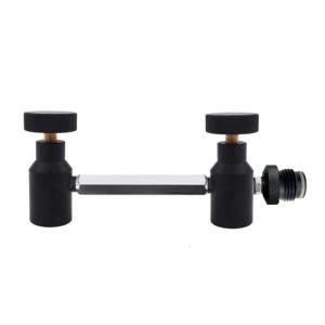 High Pressure Double Tank Adapter For CO2 Universal ASA Replacement Tank Adapter For Paintball Marker Accessories