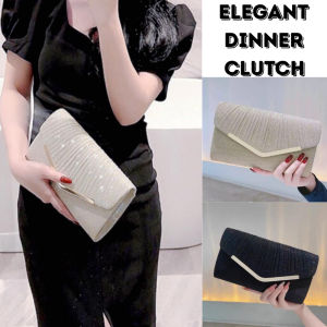 Women Wedding Clutch Bag – Elegant Evening Party Purse Bridal Handbag for Formal Events