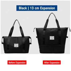 【Pure Care】 Expandable Travel Duffle Bag | Wet-Dry Separation & Large Capacity