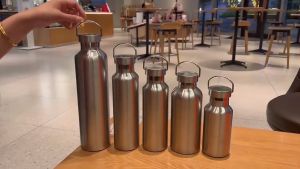 【SG🚚】American Style 304 Stainless Steel Water Bottle Large Mouth Double Wall Vacuum Outdoor Travel Mountaineering Cup