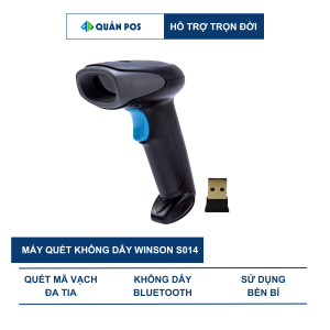 Máy Quét Mã Vạch Không Dây Winson S014P – Nhạy Chính Xác Kết Nối Xa 30m