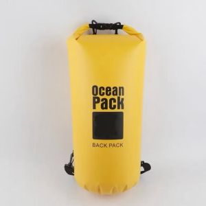 Go bag Ocean Pack Waterproof Dry Bag Outdoor Sling Shoulder Backpack Outdoor Travel Bucket Bag
