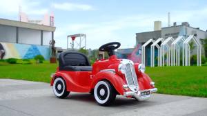 LZD  Direct Sales New Childrens Electric Car Male and Female Baby Sitting Double Drive Remote Control Rechargeable Stroller