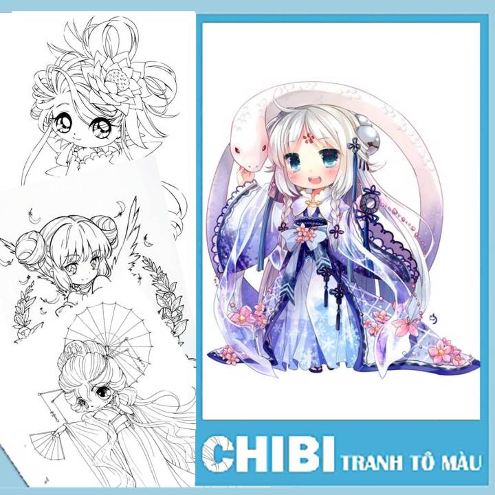 Tô màu Anime: 500+ tranh tô màu ấn tượng cho bé 2020 - PHMT | Manga  coloring book, Anime, Coloring book art