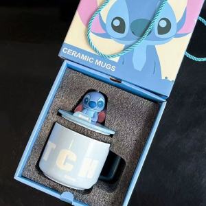 Walt Disney Ceramic Mug Stitch For Kids & Adults Graduation Gift Anniversary Gift