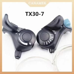 [CANAMEK] Split Finger Pivot 7-Speed 21-Speed Hand Shifters Mtb Finger Pivot TX30-7 Bicycle Riding Accessories