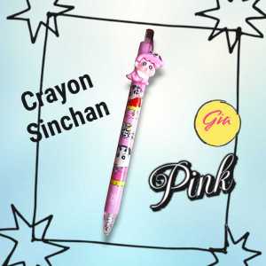 PULPEN TINTA HITAM CRAYON SINCHAN | PULPEN SINCHAN | CRAYON SINCHAN | PEN TINTA HITAM | PULPEN CETEK SINCHAN | CAPYBARA | LABUBU | KUROMI | CINAMORROL | POMPOMPURIN | MELODY | POCACCO