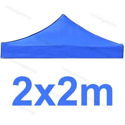 Terpal Atap Tenda Lipat 3x3 2x2 (Bahan Polyester 420D) Anti Air / Panas Terpal Atap Tenda Polyester Lipat /Terpal Tenda/Atap Tenda Lipat Jualan Tenda Bazar 3x3 Tenda Lipat Otomatis Tenda/Cover Tenda