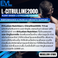 EVLution Nutrition L-Citrulline 2000, 7.5 oz (200 g.) พรีเวิร์กเอาท์ แอล-ซิทรูลีน แพลนท์เบส ชนิดผง รสจืด เพิ่มแรงปั๊มกล้าม เพิ่มมวลกล้ามเนื้อ ซัพพอร์ตการฝึกซ้อม. 