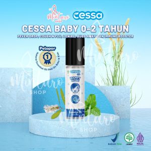Cessa Baby (0-2 tahun) Fever Drop Cough n Flu Lenire Bugs Away dan Immune Booster
