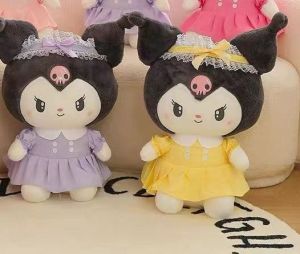 Mainan Anak Boneka Sanrio Kuromi Melody Pake Lampu Led/ Boneka Karakter Kartun Cinnamoroll