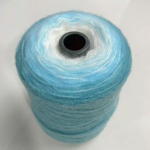 【Ship in 24H】yarn花束毯子七星毯子钩织3股中粗毛线手工渐变DIY蛋糕线毛衣披肩围巾现货/5.6