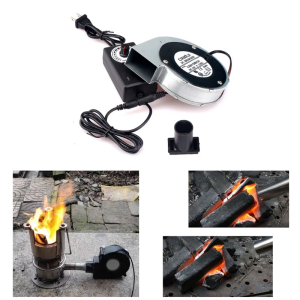 25W DC Brushless Turbo Blower Cooling Fan 6000RPM 11028 Air Blower DC12V 2A Output Adjustable Speed Cooling Fan