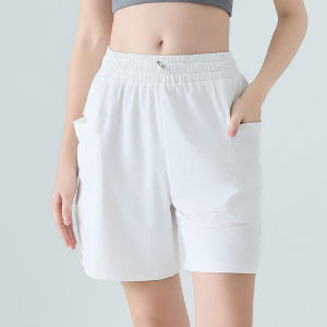 Mùa Hè Mới Nhanh Chóng Khô quần short thể thao Cho Phụ Nữ quần chạy Quần Mát Mẻ Và Thoáng Khí vừa rộng Với Túi Bên