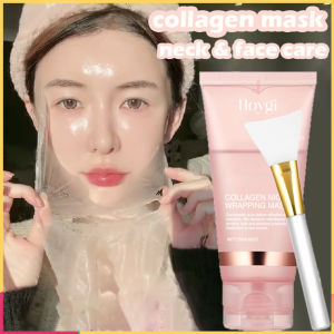 Collagen Peel off Mask Glow Skin Anti-wrinkle Hydrating Brightening Firming Gel Mask Restore Skin Elasticity Fade Fine Line Moisturizing Cream 75g