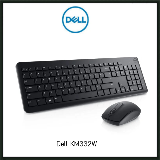 Dell Wireless Keyboard and Mouse US English KM3322W Lazada