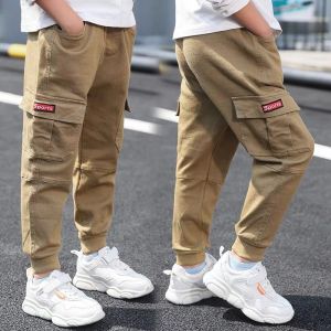 Quần dài bé trai quần ống suông kaki túi hộp cho bé quần Học Sinh M3