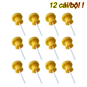 Bẫy ruồi vàng hại trái cây thế hệ mới12 món / bộ Hiệu quả tiết kiệm chi phí siêu bền Hộp Bẫy Ruồi Bằng Nhựa