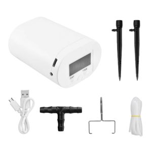 COUPLECOL Tự động Máy tưới nước tự động Có thể điều chỉnh Đa Đầu Thiết bị tưới nhỏ giọt Tưới nhỏ giọt bằng vòi phun Thông minh Cây trồng trong chậu
