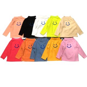 [Hoàn tiền 6%] Áo thun tay dài cổ lọ/ 3 phân chất cotton co giãn 4 chiều mịn mát cho bé trai/gái 7-20kg