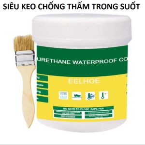 Siêu Keo chống thấm trong suốt trám mạch gạch vết nứt trên bề mặt Redkeev kèm cọ cao câp