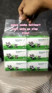 (PAKET ISI 6 PAX) TISU GREENSOFT POP UP 2 PLY 130 SHEET 6IN1
