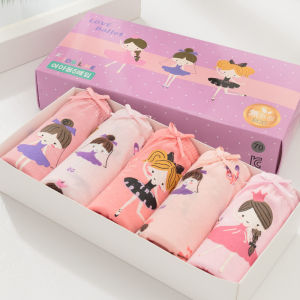 🌸พร้อมส่ง🌸กางเกงในเด็ก กางเกงในผ้าฝ้าย กางเกงใน3 4 5ขวบเด็กหญิง การ์ตูนน่ารักๆ